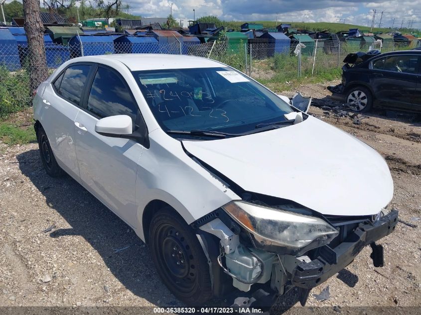 2015 TOYOTA COROLLA L/LE/S/S PLUS/LE PLUS - 5YFBURHE2FP248637