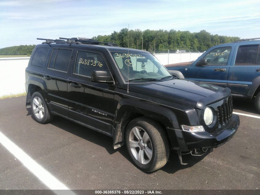 2013 JEEP PATRIOT LATITUDE - 1C4NJPFA1DD169146