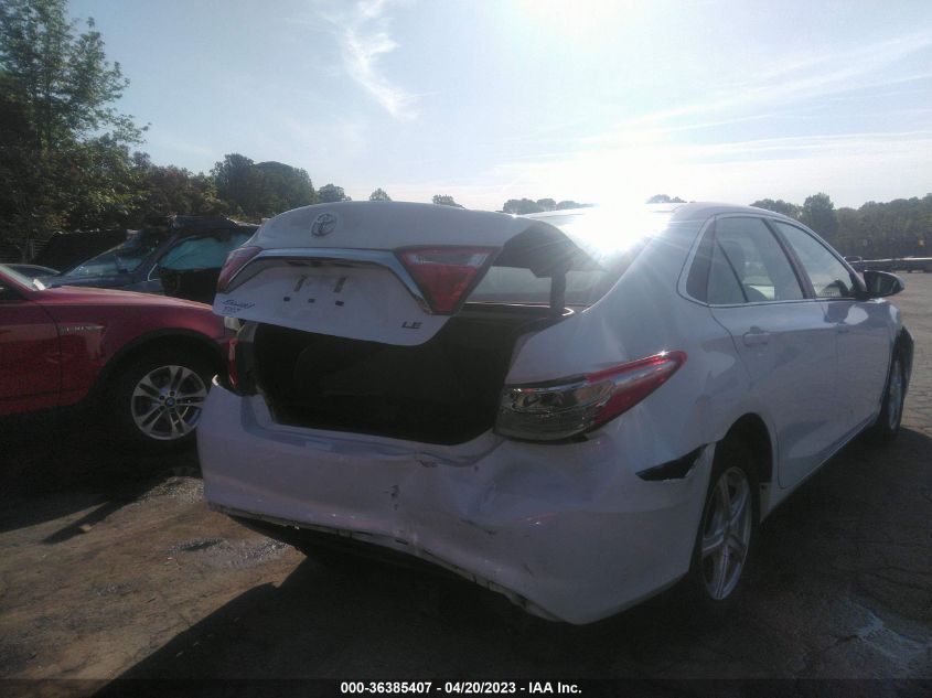 2016 TOYOTA CAMRY XLE/SE/LE/XSE - 4T1BF1FK4GU505091