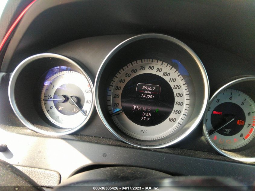 2013 MERCEDES-BENZ C-CLASS C 250 LUXURY - WDDGF4HB9DG099690