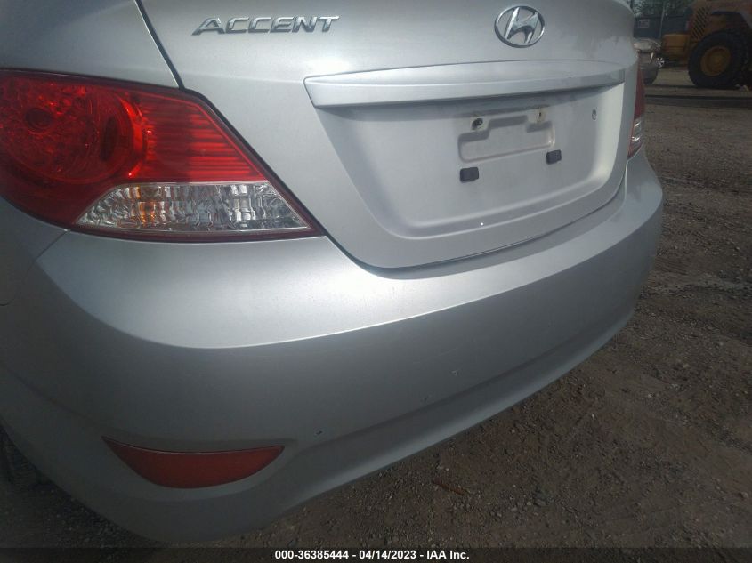 2013 HYUNDAI ACCENT GLS - KMHCT4AE9DU409873