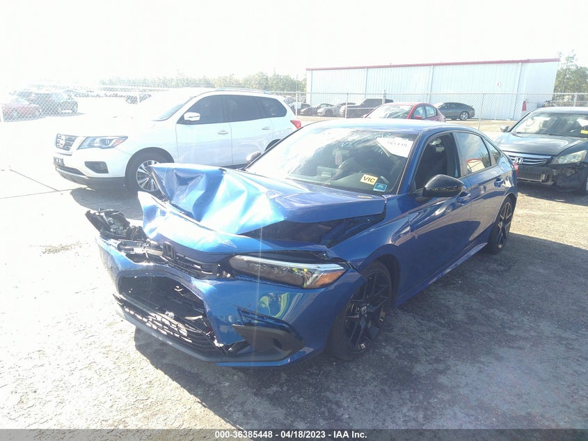 VIN 2HGFE2F54NH557475 2022 HONDA CIVIC SEDAN SPORT