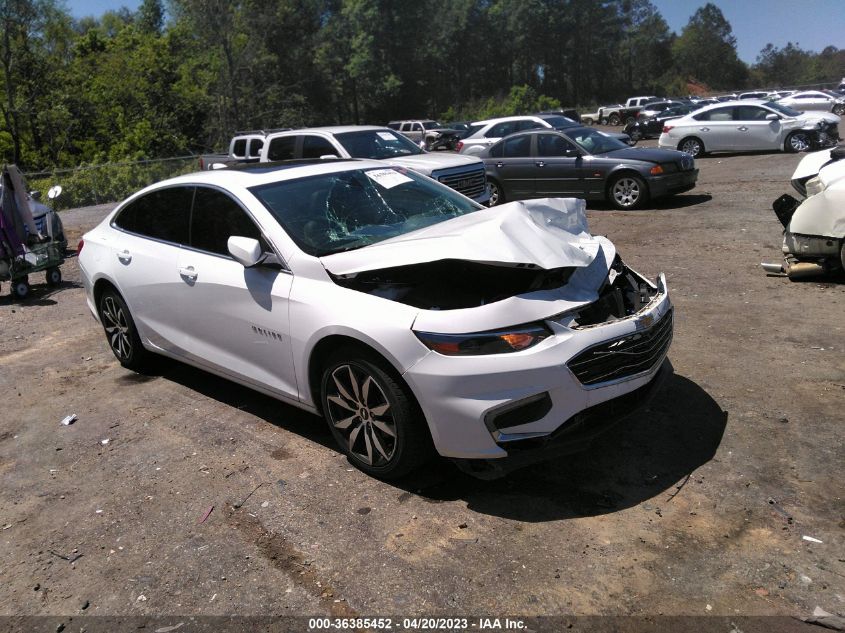 2016 CHEVROLET MALIBU LT - 1G1ZE5ST9GF228219