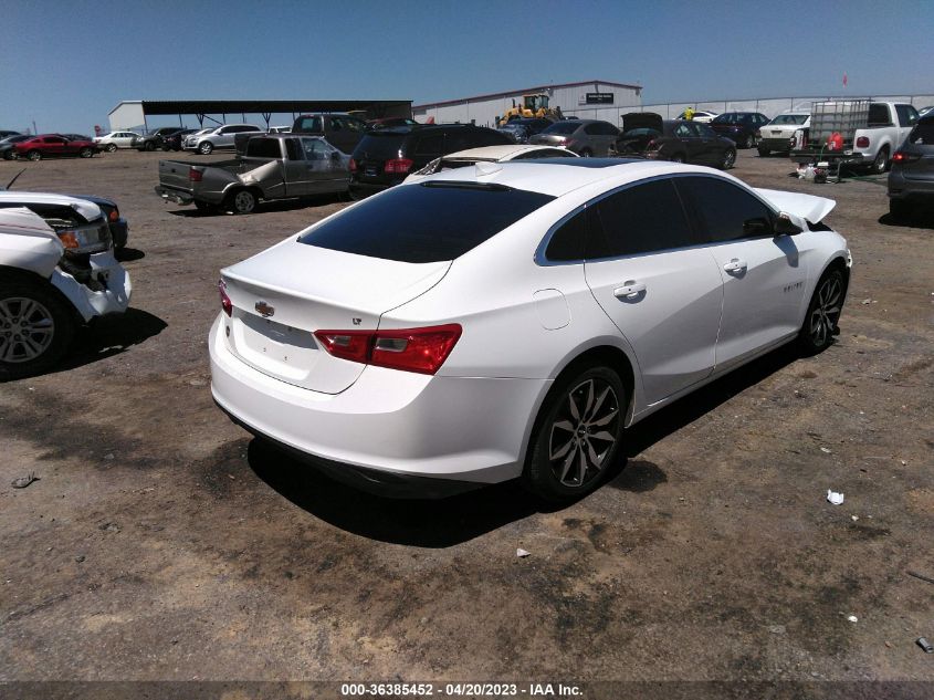 2016 CHEVROLET MALIBU LT - 1G1ZE5ST9GF228219