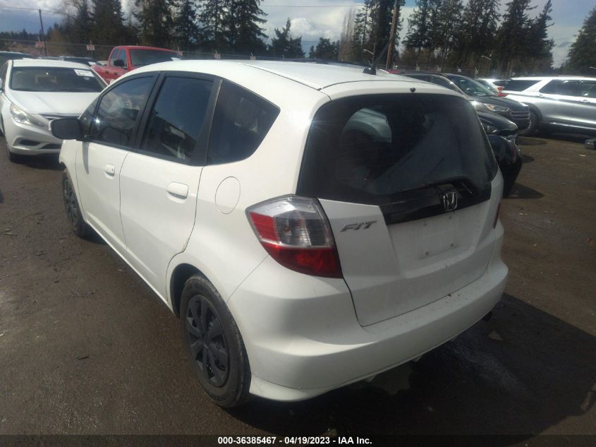 2013 HONDA FIT - JHMGE8H36DC051731