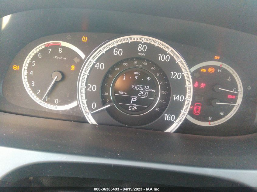2014 HONDA ACCORD SEDAN EX-L - 1HGCR2F81EA057600