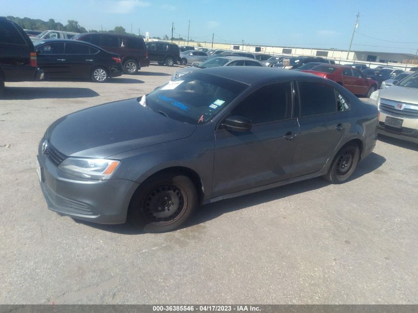 2014 VOLKSWAGEN JETTA SEDAN S - 3VW2K7AJ5EM442681