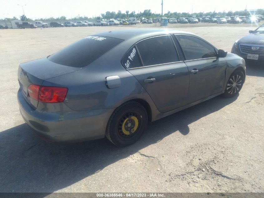 2014 VOLKSWAGEN JETTA SEDAN S - 3VW2K7AJ5EM442681