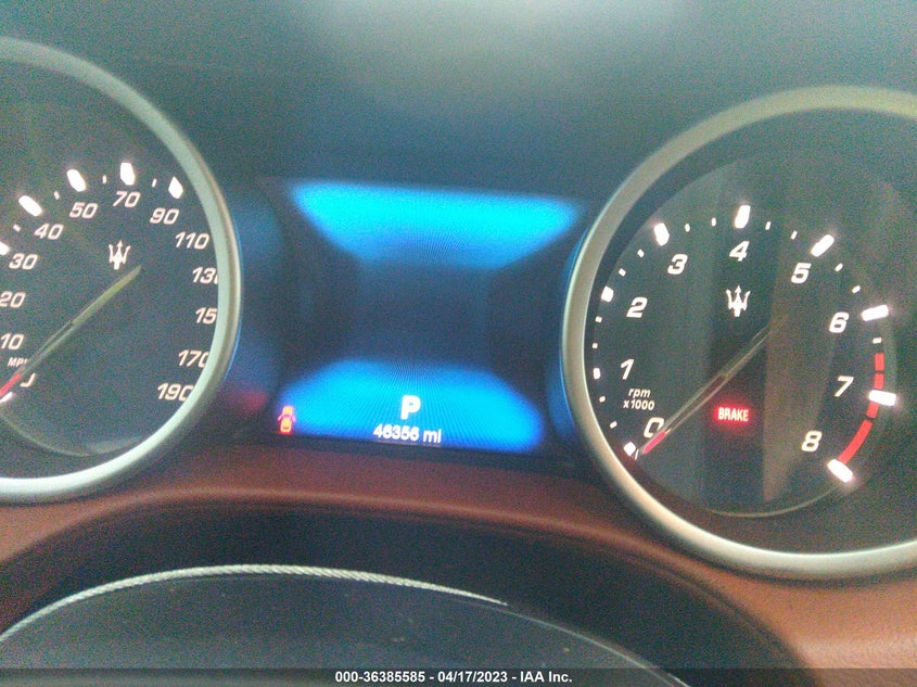 VIN ZAM57XSA8H1230063 2017 MASERATI GHIBLI