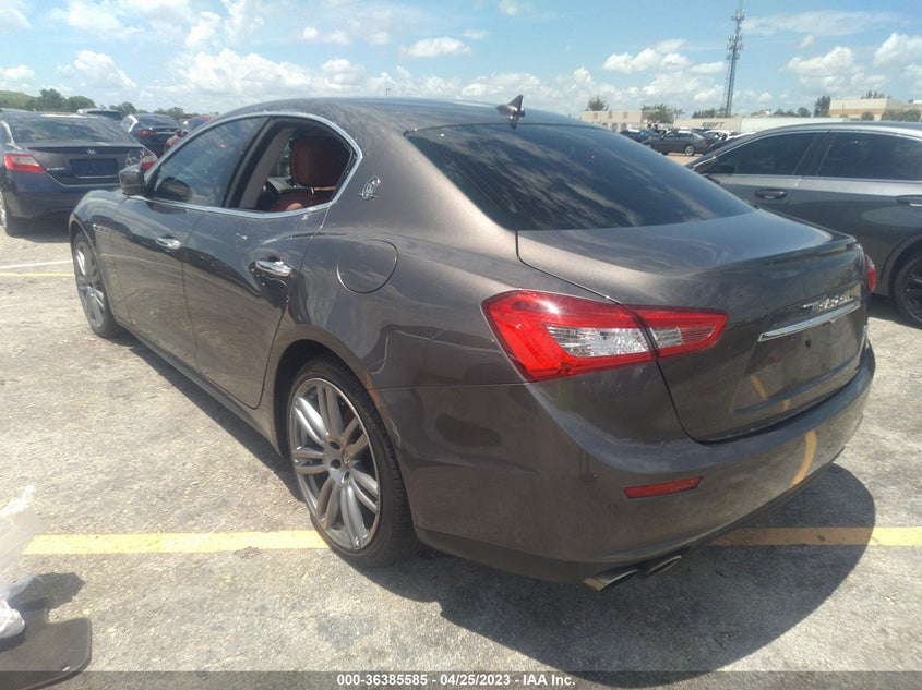 VIN ZAM57XSA8H1230063 2017 MASERATI GHIBLI
