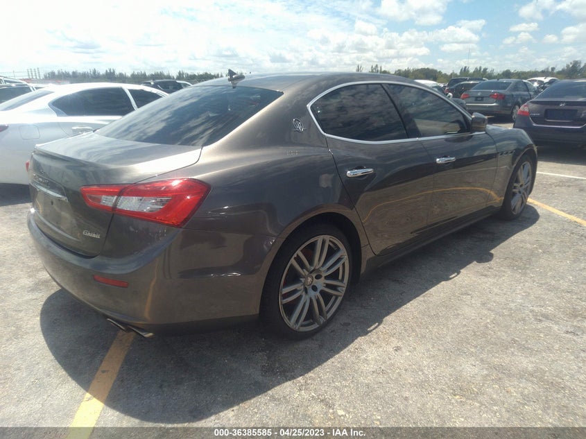 VIN ZAM57XSA8H1230063 2017 MASERATI GHIBLI