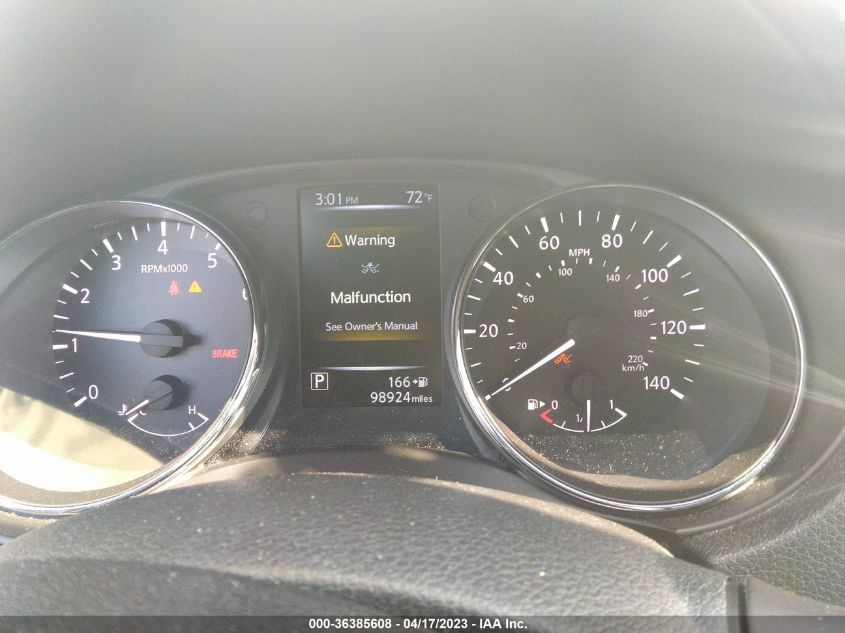 2017 NISSAN ROGUE SV - 5N1AT2MV1HC845829