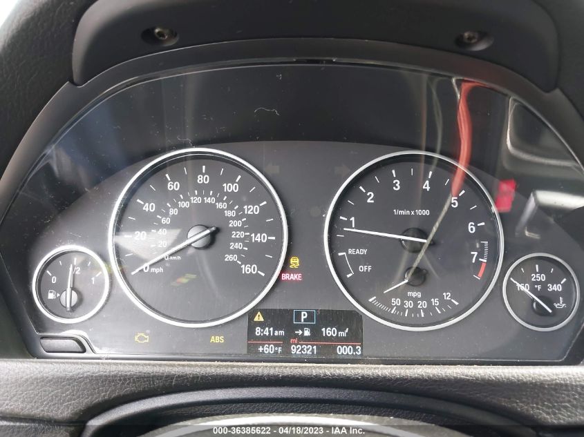 2015 BMW 3 SERIES 328I - WBA3C1C56FK123538