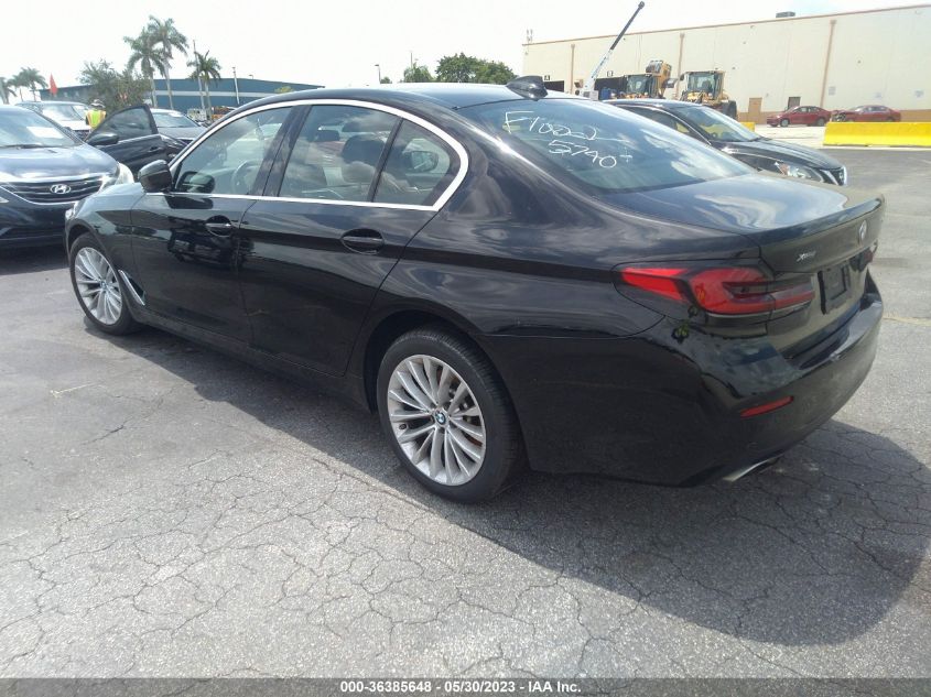 2021 BMW 5 SERIES 530I XDRIVE - WBA13BJ06MCF95740