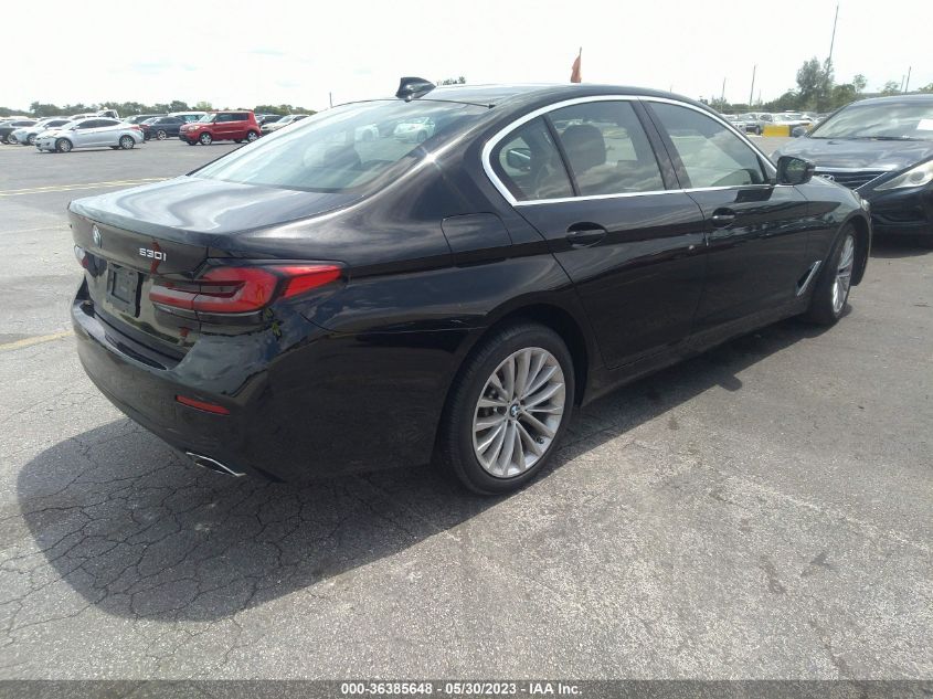 2021 BMW 5 SERIES 530I XDRIVE - WBA13BJ06MCF95740
