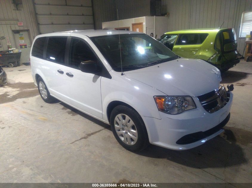 2019 DODGE GRAND CARAVAN SE - 2C4RDGBG6KR602859