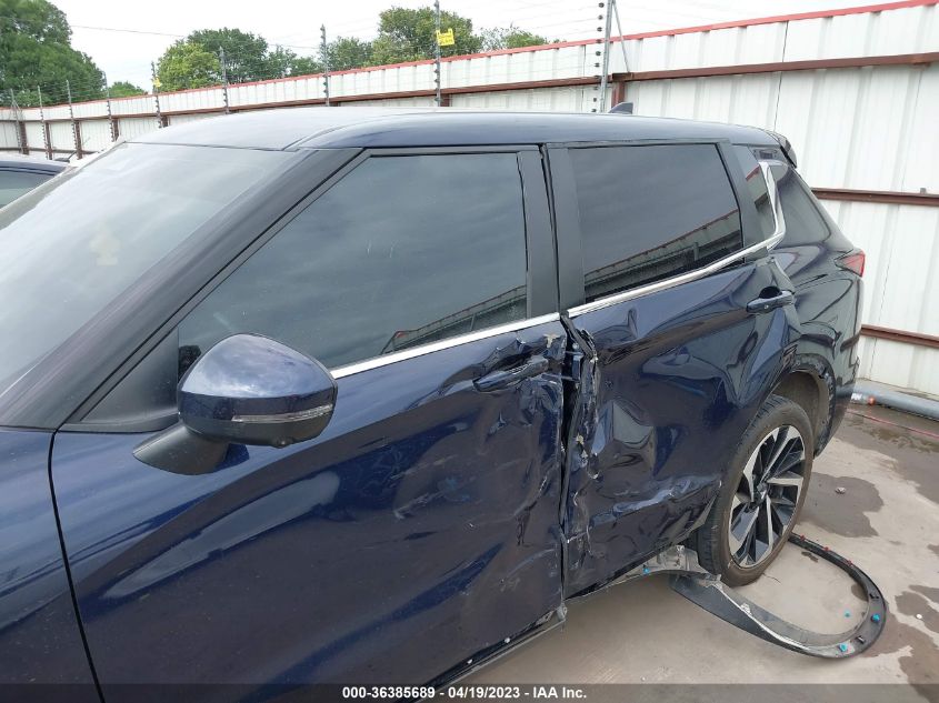 2022 MITSUBISHI OUTLANDER SE - JA4J3UA8XNZ012533