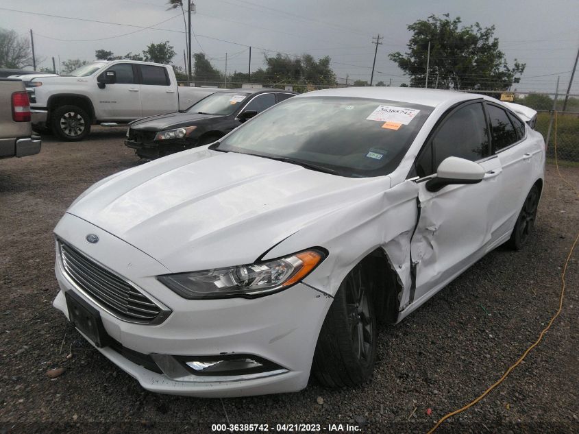 2018 FORD FUSION SE - 3FA6P0HD5JR224305