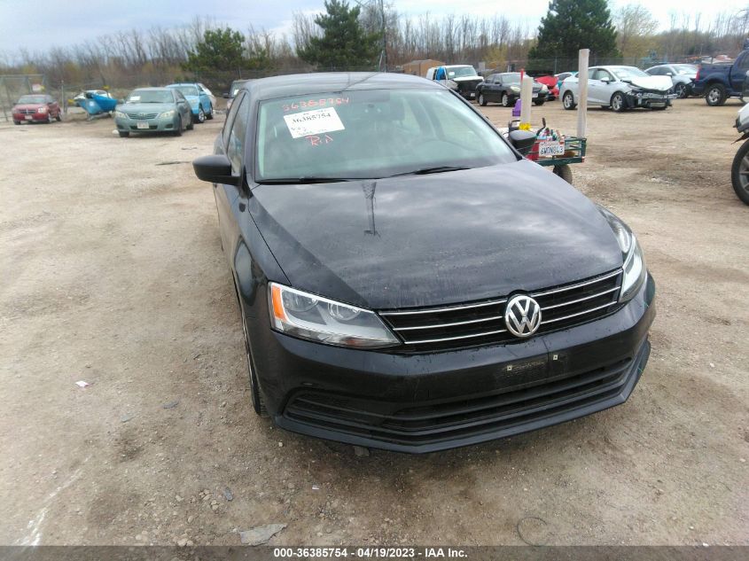 2015 VOLKSWAGEN JETTA SEDAN 1.8T SE - 3VWB17AJ9FM424527