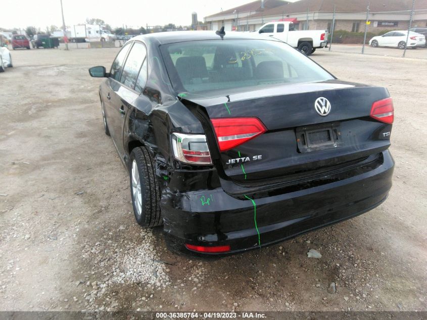 2015 VOLKSWAGEN JETTA SEDAN 1.8T SE - 3VWB17AJ9FM424527