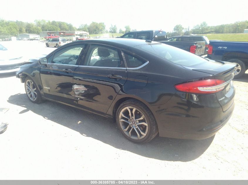 2017 FORD FUSION HYBRID SE - 3FA6P0LU6HR165203