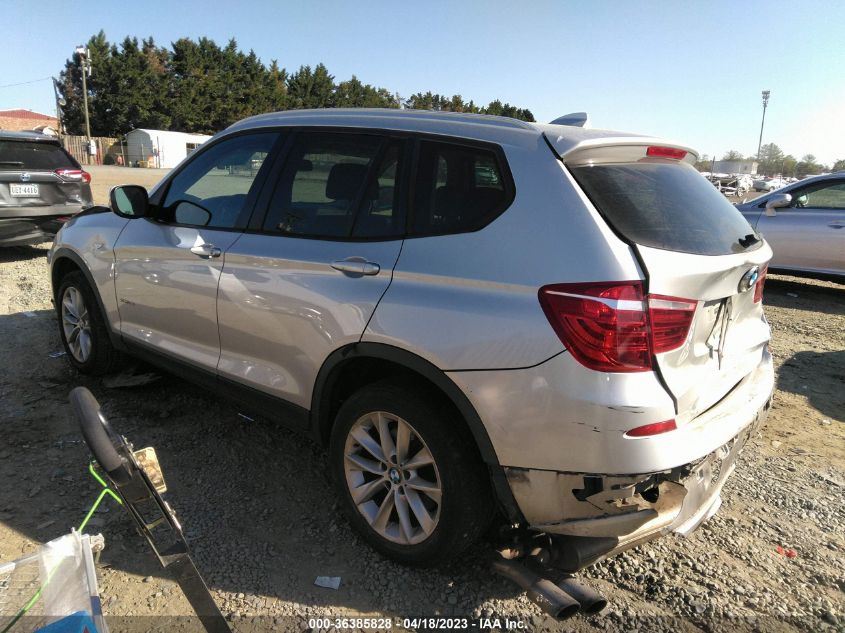 2013 BMW X3 XDRIVE28I - 5UXWX9C58D0A26984