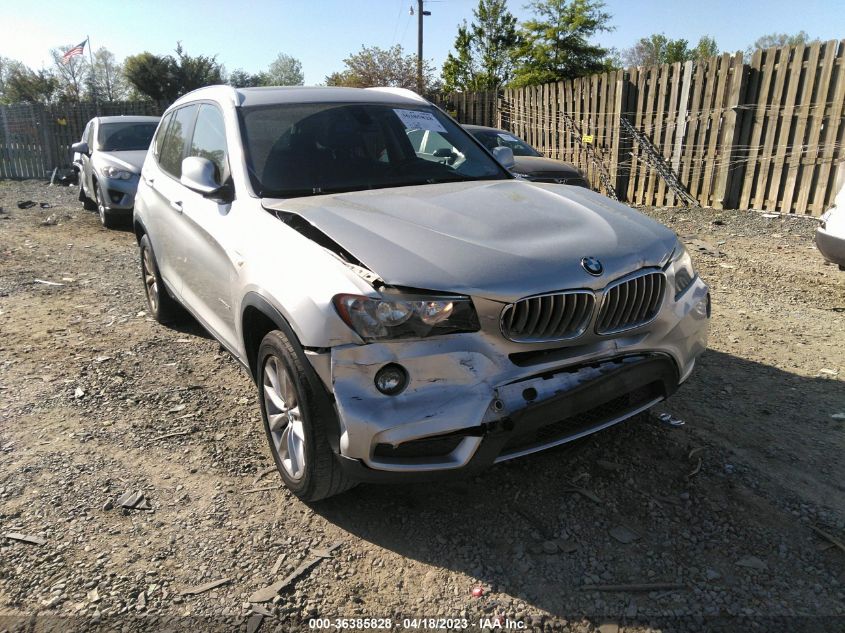 2013 BMW X3 XDRIVE28I - 5UXWX9C58D0A26984