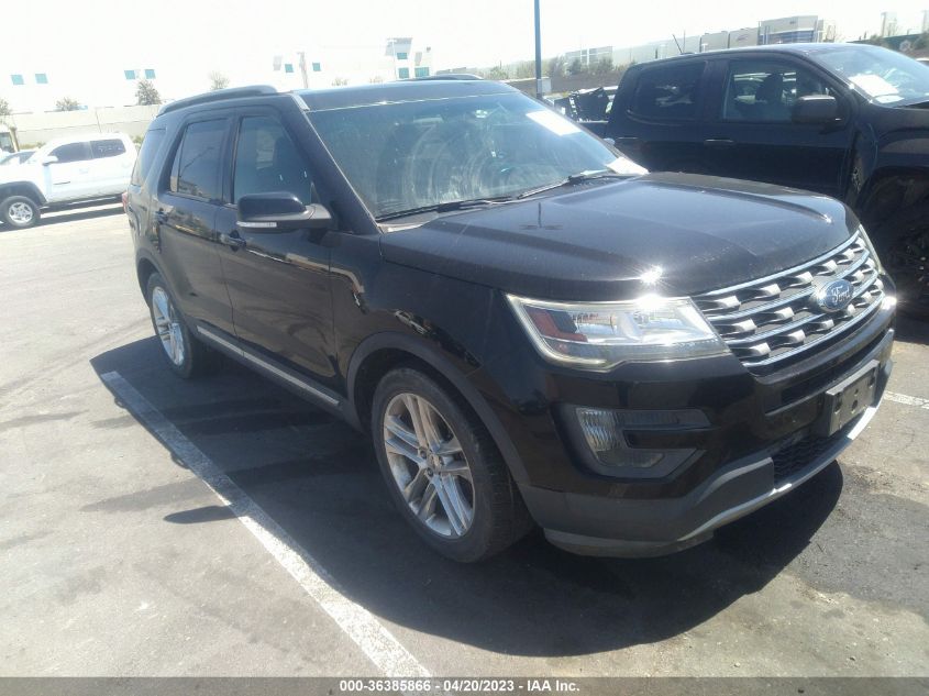 2016 FORD EXPLORER XLT - 1FM5K7D83GGA09877