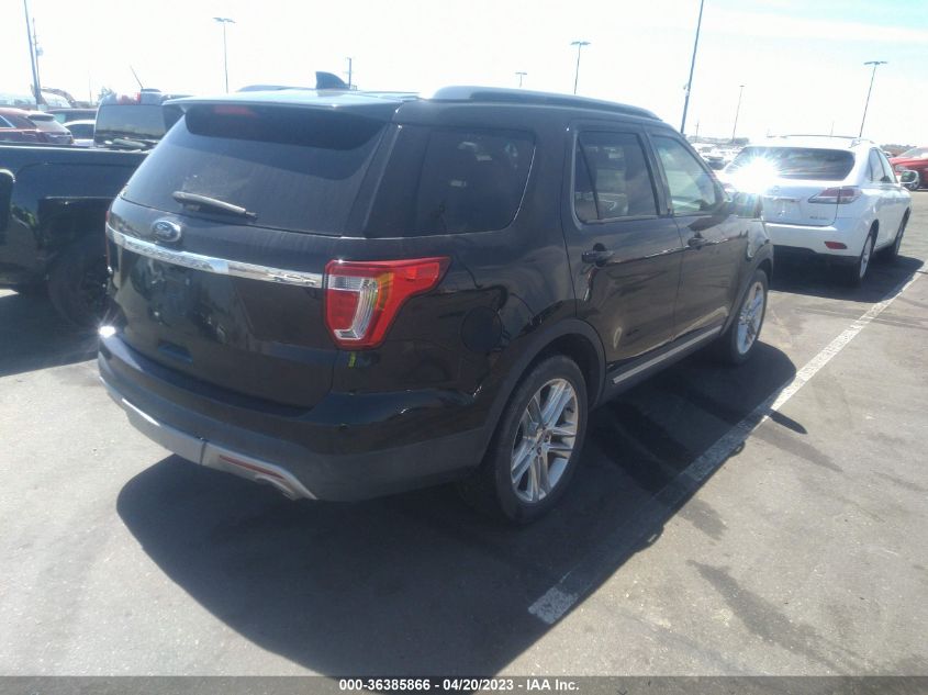 2016 FORD EXPLORER XLT - 1FM5K7D83GGA09877