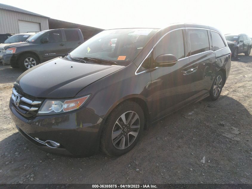 2015 HONDA ODYSSEY TOURING - 5FNRL5H94FB038680