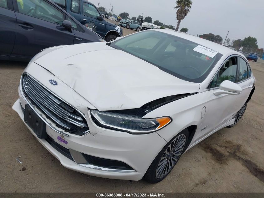 2018 FORD FUSION ENERGI SE 3FA6P0PU5JR260786