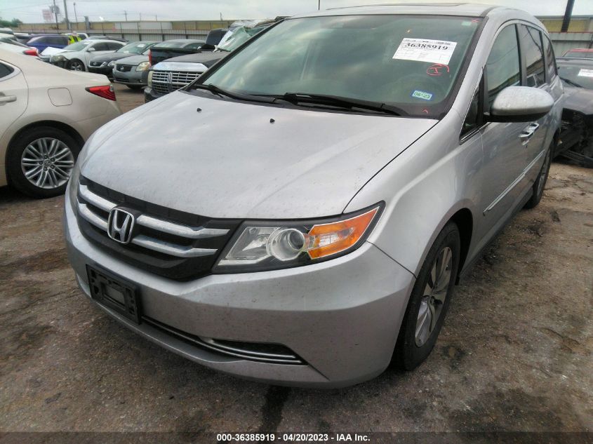 2015 HONDA ODYSSEY EX-L - 5FNRL5H60FB108973