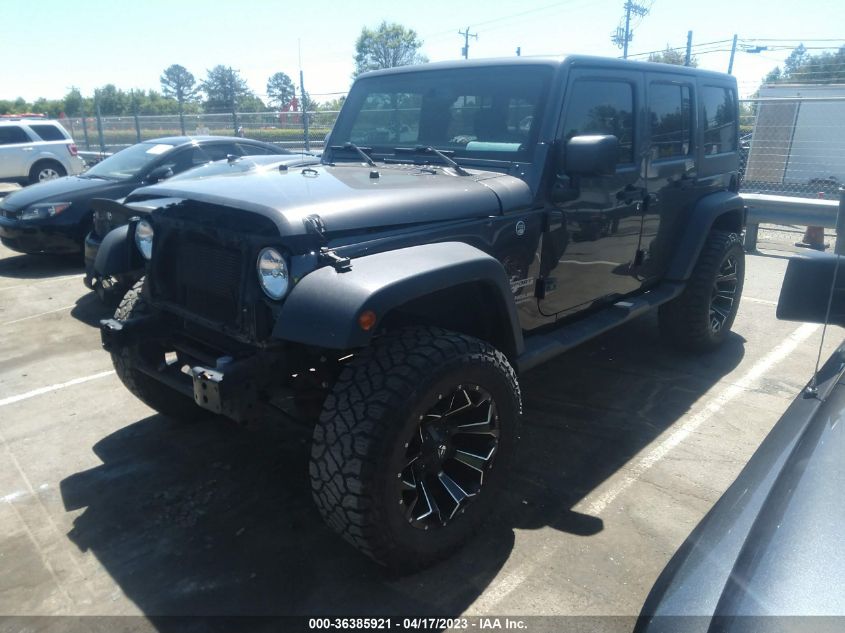 2017 JEEP WRANGLER UNLIMITED SPORT - 1C4BJWDG2HL745911