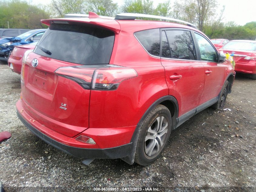 2016 TOYOTA RAV4 LE - 2T3BFREVXGW507378