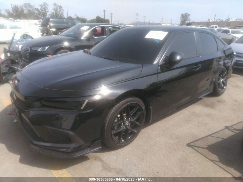 2022 HONDA CIVIC SEDAN SPORT - 2HGFE2F57NH541545