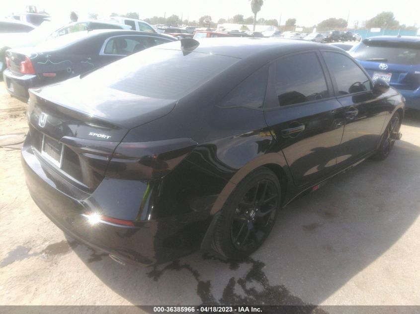 2022 HONDA CIVIC SEDAN SPORT - 2HGFE2F57NH541545