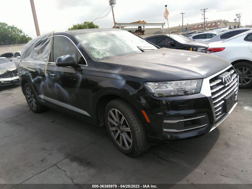 2017 AUDI Q7 PREMIUM PLUS - WA1LAAF79HD046543