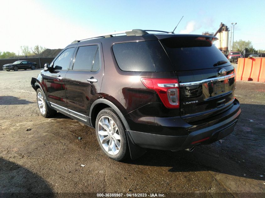 2013 FORD EXPLORER LIMITED - 1FM5K8F8XDGB53232
