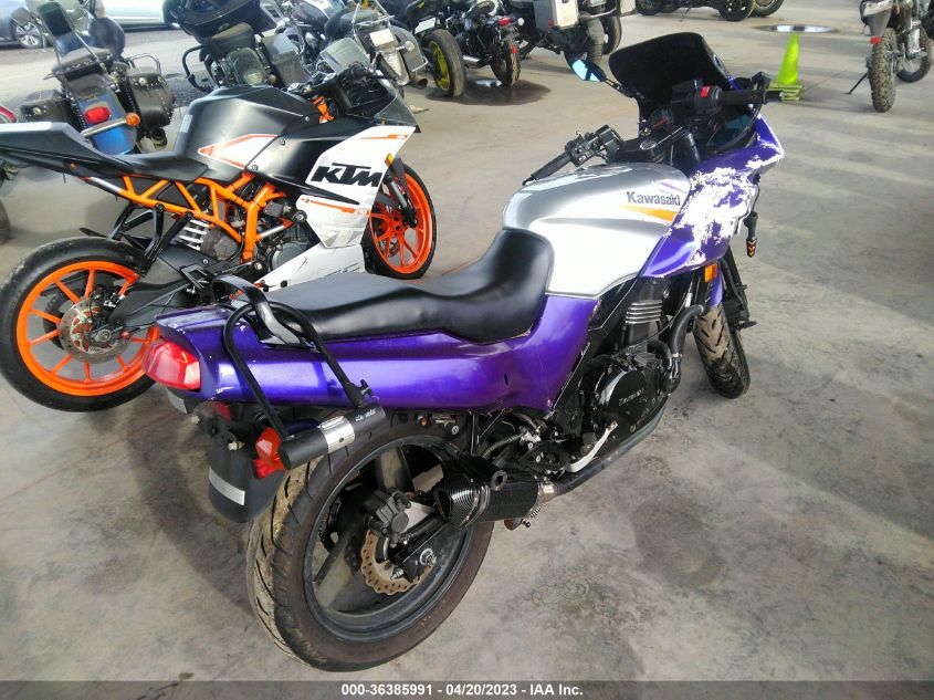 2004 KAWASAKI EX500 D JKAEXVD144A086425