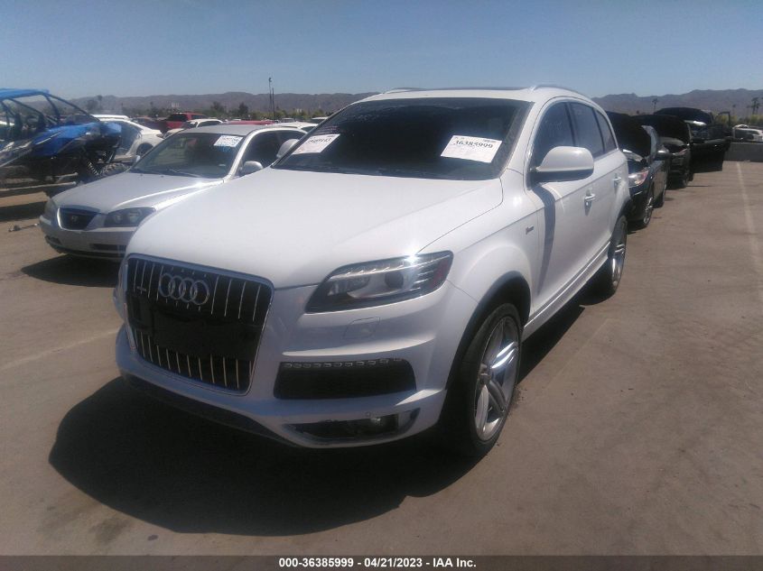 2013 AUDI Q7 3.0T S LINE PRESTIGE - WA1DGAFE5DD011462