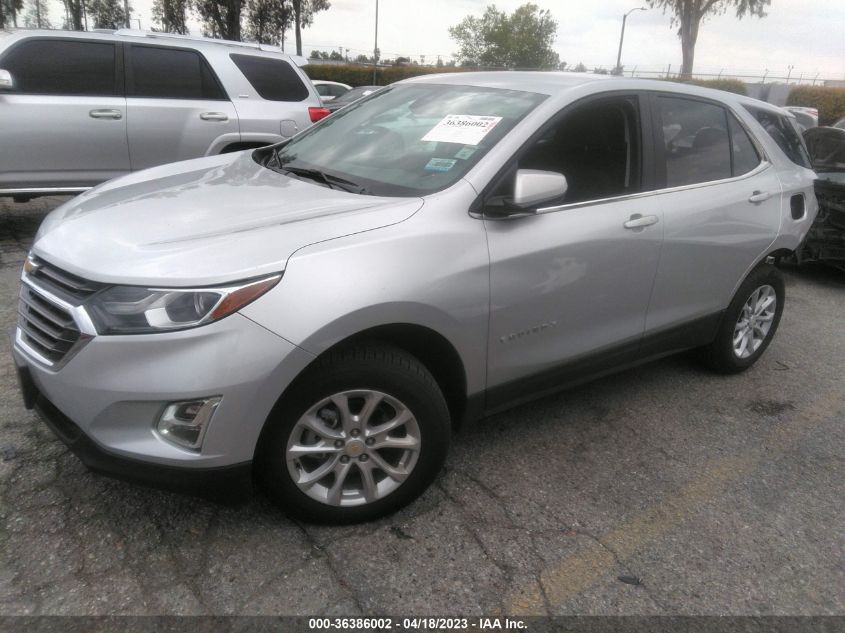 2021 CHEVROLET EQUINOX LT - 3GNAXUEV3MS148211
