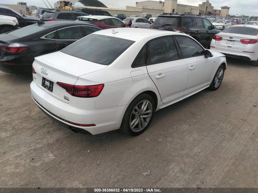 2017 AUDI A4 SEASON OF AUDI PREMIUM - WAUDNAF44HN056991
