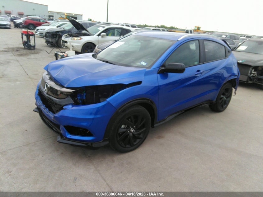 VIN 3CZRU6H18MM738380 2021 HONDA HR-V SPORT