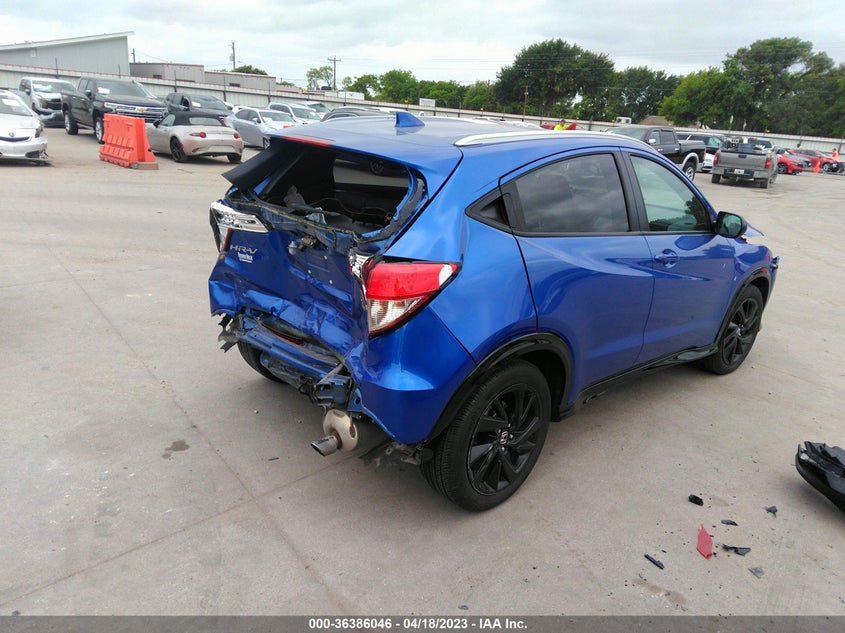 VIN 3CZRU6H18MM738380 2021 HONDA HR-V SPORT