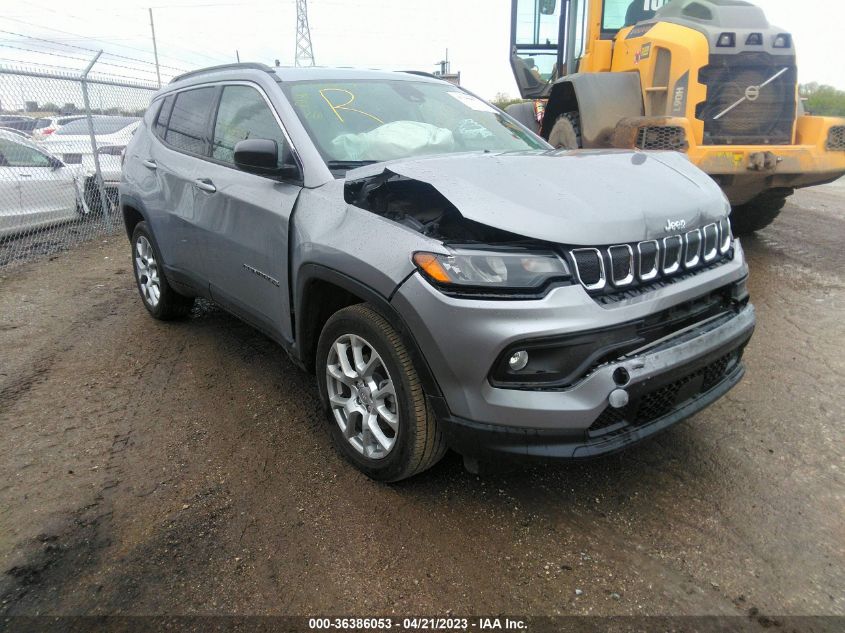 2022 JEEP COMPASS LATITUDE LUX - 3C4NJDFBXNT204432