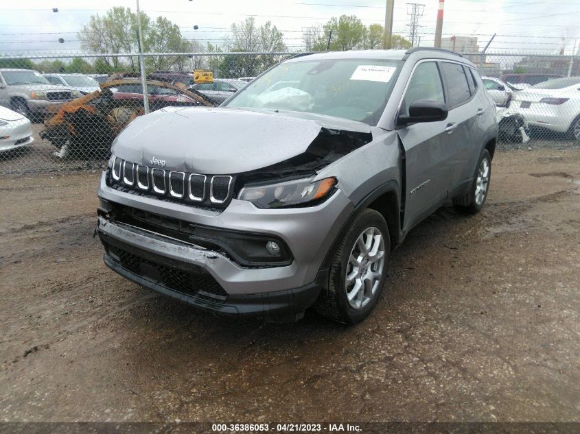 2022 JEEP COMPASS LATITUDE LUX - 3C4NJDFBXNT204432