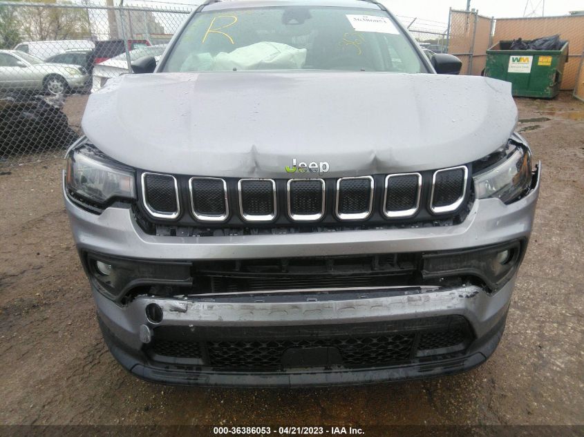 2022 JEEP COMPASS LATITUDE LUX - 3C4NJDFBXNT204432