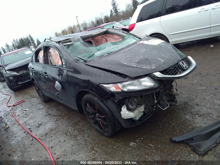 2015 HONDA CIVIC SEDAN SE - 19XFB2F78FE267214