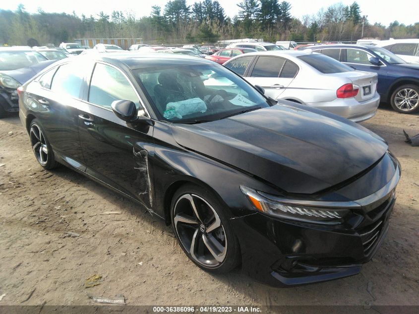 2022 HONDA ACCORD SEDAN SPORT - 1HGCV1F3XNA023312