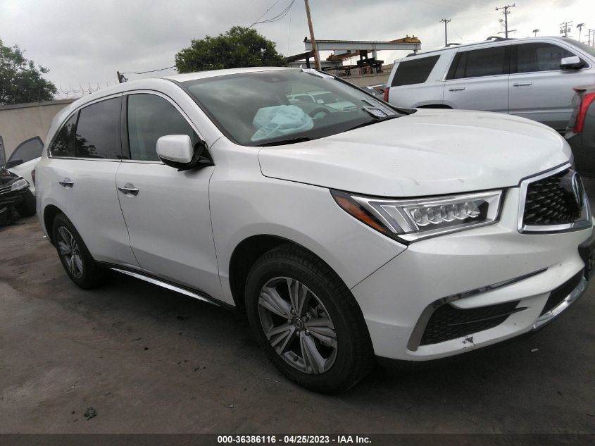 2020 ACURA MDX - 5J8YD3H37LL014134